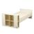 Lit bébé transformable en lit - paloma Blanc/marron 3 - vertbaudet enfant 
