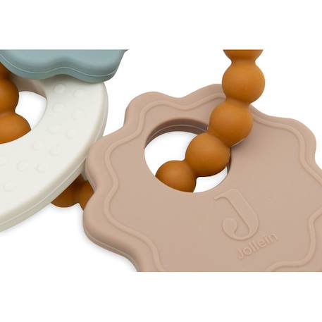 Anneau de dentition en silicone Beige 2 - vertbaudet enfant 