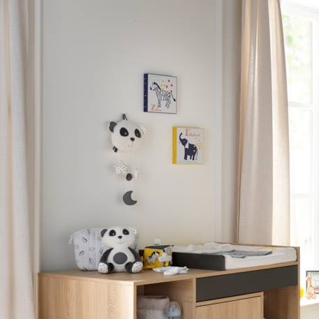 Suspension déco murale en polyester - chao chao Blanc 3 - vertbaudet enfant 