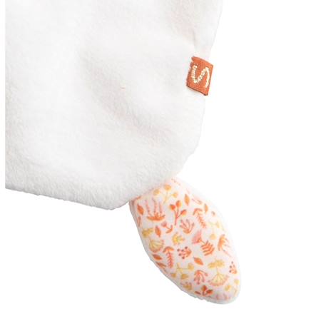Doudou mouchoir en velours - esmee Blanc 2 - vertbaudet enfant 