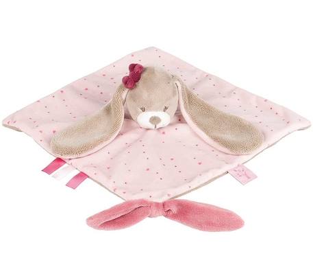 Doudou nina le lapin Rose 2 - vertbaudet enfant 