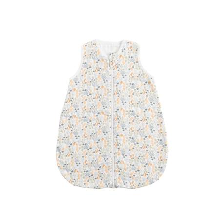 Gigoteuse lange bébé en coton - promenons nous Blanc/multicolor+Jaune/blanc+Vert/orange 1 - vertbaudet enfant 