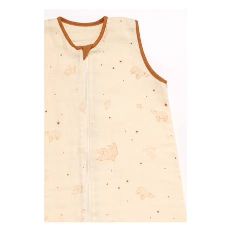 Gigoteuse lange été en coton bio - orsino Beige/marron 2 - vertbaudet enfant 