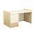 Lit bébé combiné évolutif avec commode à langer 3 tiroirs - paloma Marron/blanc 6 - vertbaudet enfant 