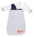 Gigoteuse bébé hiver à manches amovibles marinière - baby sailor Blanc/bleu 4 - vertbaudet enfant 