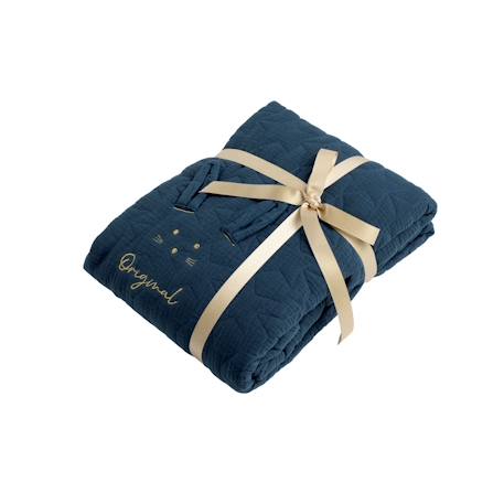 Edredon pour lit évolutif en coton - original Blanc+Bleu ciel+Bleu nuit+Jaune+Rose 8 - vertbaudet enfant 