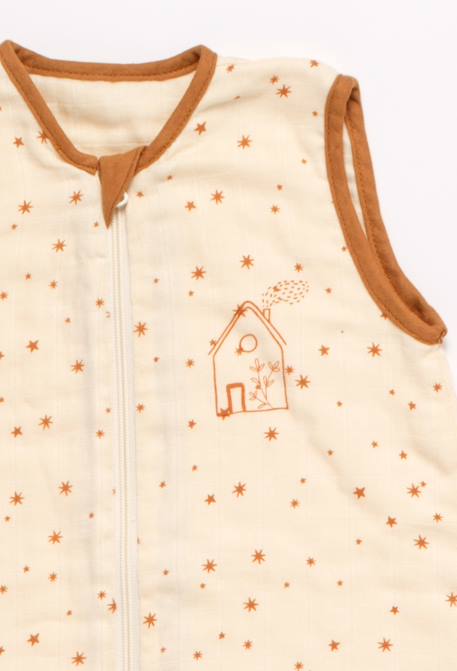 Gigoteuse lange été en coton bio - orsino Beige/marron 2 - vertbaudet enfant 