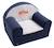 Fauteuil club enfant en gaze de coton - baby sailor Bleu 1 - vertbaudet enfant 