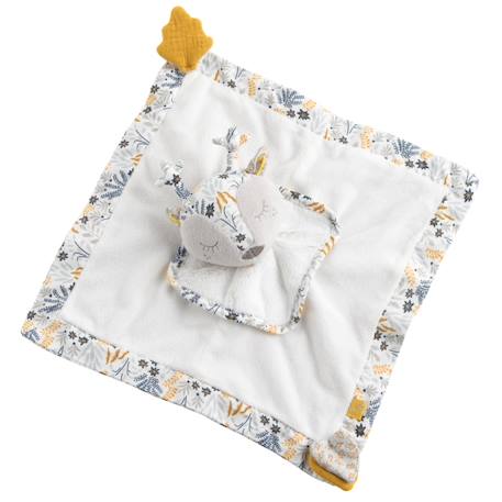 Doudou mouchoir en velours - promenons nous Blanc 1 - vertbaudet enfant 