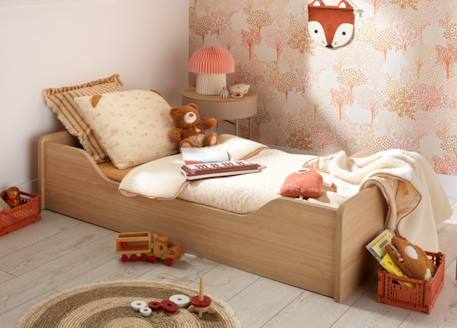 Couvre lit bébé en double gaze de coton - orsino Beige 3 - vertbaudet enfant 