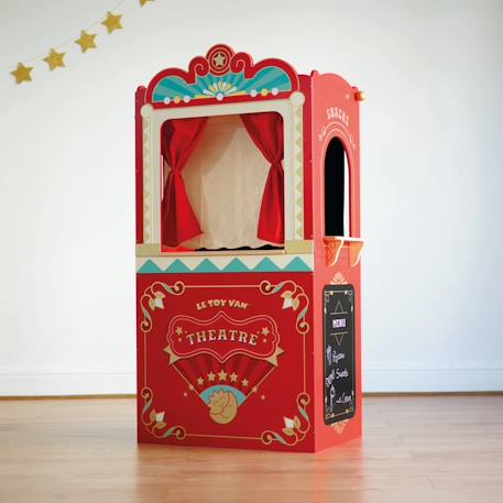 Théâtre de marionnettes Rouge 3 - vertbaudet enfant 