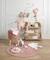 Attache-tétine en velours souris - lilibelle Rose 2 - vertbaudet enfant 