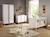 Commode 3 tiroirs et 1 porte pieds bois - paloma Blanc/marron 6 - vertbaudet enfant 