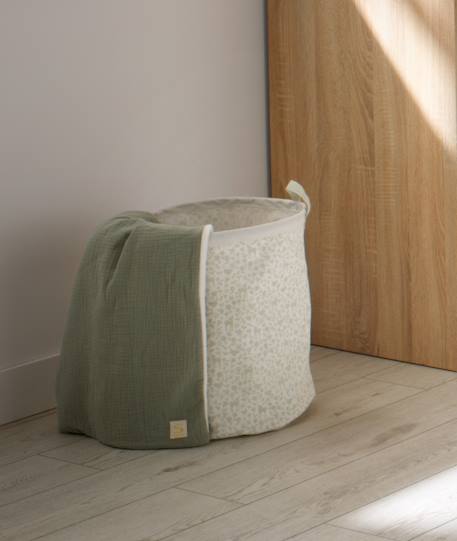 Couverture bébé en gaze de coton et polaire Beige+Rose+Rouge+Vert 10 - vertbaudet enfant 