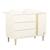 Commode 3 tiroirs et 1 porte pieds bois - paloma Blanc/marron 4 - vertbaudet enfant 