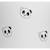 Applique murale lumineuse en coton - chao chao Blanc 2 - vertbaudet enfant 