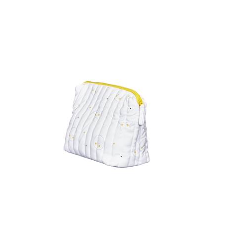 Trousse de toilette en coton bio - babyfan Blanc 3 - vertbaudet enfant 