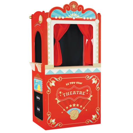 Théâtre de marionnettes Rouge 1 - vertbaudet enfant 
