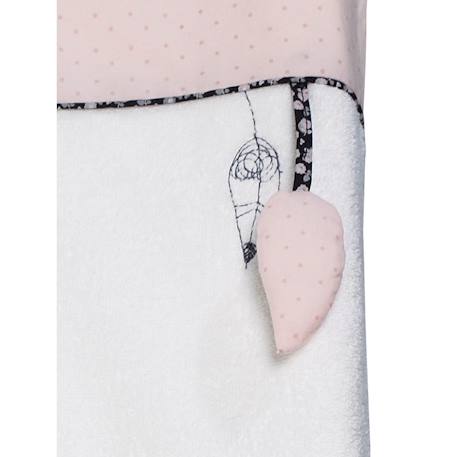 Matelas à langer en coton - miss fleur de lune Blanc 3 - vertbaudet enfant 