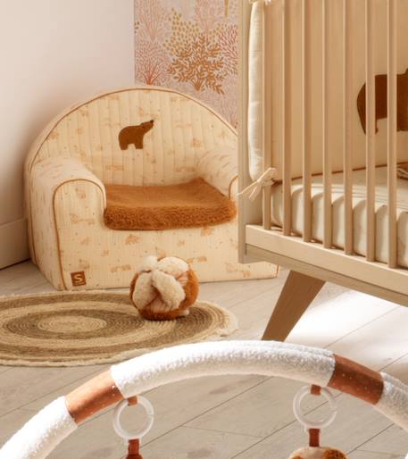 Balle sensorielle en peluche - orsino Beige 3 - vertbaudet enfant 