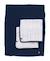 Housse de matelas à langer et linges en gaze de coton - baby sailor Bleu foncé 1 - vertbaudet enfant 
