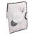 Protège carnet de santé en coton - miss fleur de lune Rose 1 - vertbaudet enfant 
