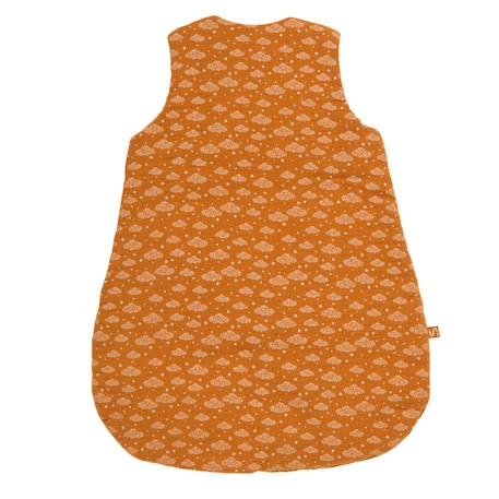 Gigoteuse bébé hiver croisée en double gaze de coton - orsino Marron 2 - vertbaudet enfant 