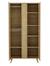 Armoire bébé 2 portes avec pieds bois - melinee Marron/beige 3 - vertbaudet enfant 