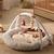 Tapis d'éveil ours en bouclette - orsino Beige 2 - vertbaudet enfant 