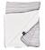 Couverture bébé en gaze de coton et polaire marinière - baby sailor Blanc 4 - vertbaudet enfant 
