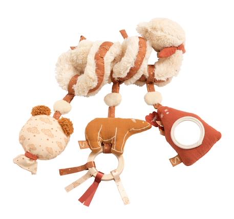 Spirale d'activités ours en peluche - orsino Beige 1 - vertbaudet enfant 