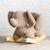 Bascule teddy l'éléphant Marron 2 - vertbaudet enfant 