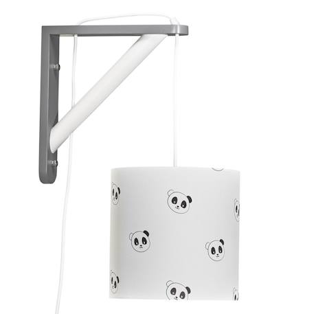 Applique murale lumineuse en coton - chao chao Blanc 1 - vertbaudet enfant 