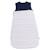 Gigoteuse bébé hiver en double gaze de coton marinière - baby sailor Blanc/bleu 2 - vertbaudet enfant 
