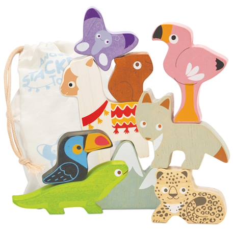 Les animaux des andes Blanc 1 - vertbaudet enfant 