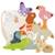 Les animaux des andes Blanc 1 - vertbaudet enfant 