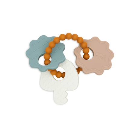 Anneau de dentition en silicone Beige 1 - vertbaudet enfant 