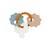 Anneau de dentition en silicone Beige 1 - vertbaudet enfant 