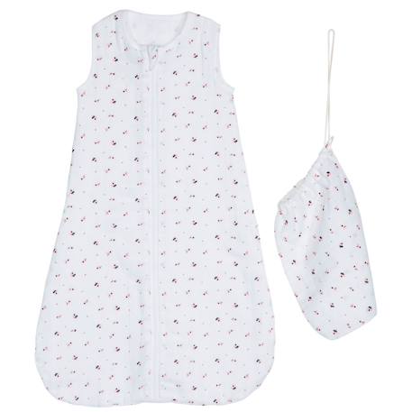 Gigoteuse  en coton bio - miss fleur de lune Blanc 1 - vertbaudet enfant 