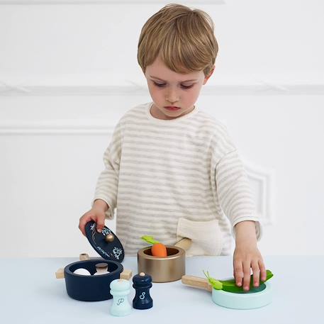 Ensemble de casseroles Bleu 5 - vertbaudet enfant 
