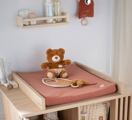 Peluche ours avec détails brodés - orsino Marron 4 - vertbaudet enfant 