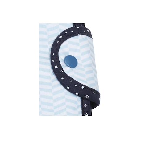 Protege carnet de sante en coton - lazare Bleu 3 - vertbaudet enfant 