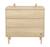 Commode 3 tiroirs pieds bois - paloma Blanc/marron+Marron 10 - vertbaudet enfant 