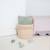 Panier de rangement en corde de coton avec finition pétales louna Beige nude 1 - vertbaudet enfant 
