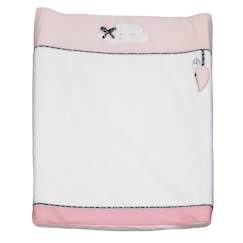 Puériculture-Matelas à langer en coton - miss fleur de lune