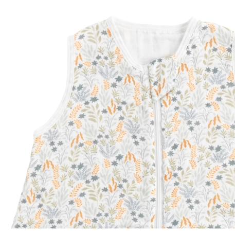 Gigoteuse lange bébé en coton - promenons nous Blanc/multicolor+Jaune/blanc+Vert/orange 2 - vertbaudet enfant 