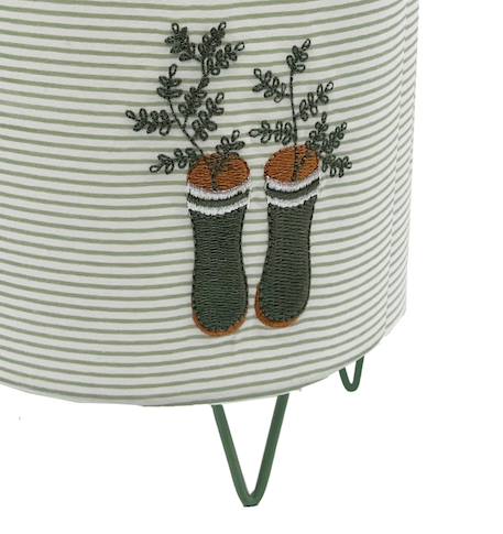 Luminaire enfant à poser en coton - botanica Vert 2 - vertbaudet enfant 