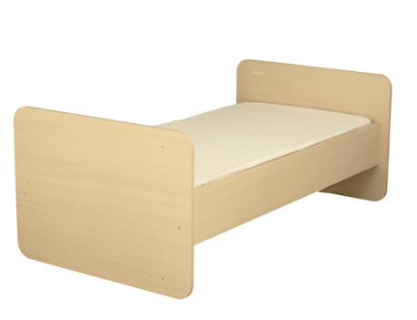 Lit bébé combiné évolutif avec commode à langer 3 tiroirs - balloon Beige/blanc 3 - vertbaudet enfant 