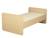 Lit bébé combiné évolutif avec commode à langer 3 tiroirs - balloon Beige/blanc 3 - vertbaudet enfant 