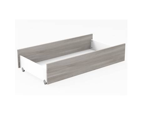 Tiroir pour lit évolutif en bois - smile Beige+Gris 3 - vertbaudet enfant 